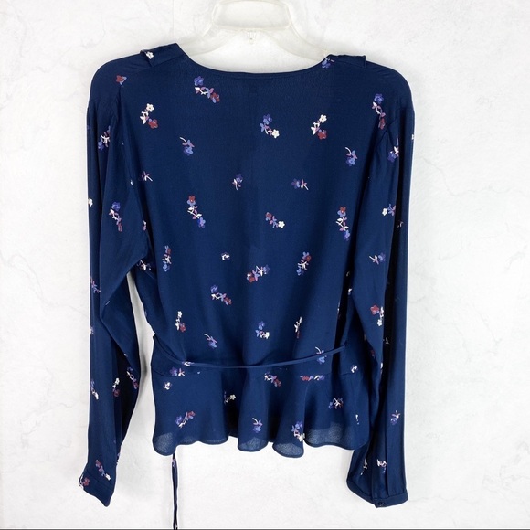 [Rails] Simone Floral Ruffle Wrap Blouse - Picture 4 of 8